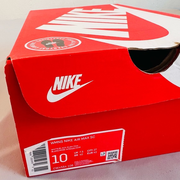 Size 10 - Nike Air Max SC White Rush Pink 2022 - Picture 8 of 11